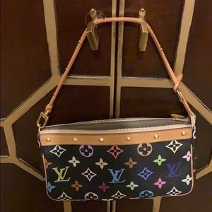 Louis Vuitton multi colored Poshette  bag